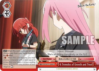 8 Tremolos of Growth and Trust BTR/W107-E098 CR BOCCHI THE ROCK! Card