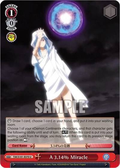 A 314pct Miracle TSK/S101-E070 U That Time I Got Reincarnated as a Slime Vol.3 Card