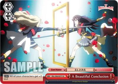 A Beautiful Conclusion RSL/S98-E077 CC Revue Starlight The Movie Card