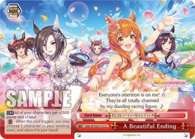 A Beautiful Ending CC UMA/W106-E115 Umamusume: Pretty Derby Card