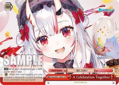 A Celebration Together HOL/W91-TE045 TD hololive production Card