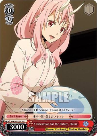 A Discussion for the Future Shuna TSK/S101-E065 C That Time I Got Reincarnated as a Slime Vol.3 Card