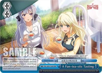 A Fan tea stic Tasting RRR RSL/S69-E100R RRR Revue Starlight -Re LIVE- Card