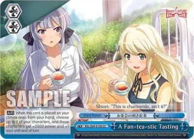 A Fan tea stic Tasting RSL/S69-E100 CC Revue Starlight -Re LIVE- Card