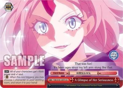 A Glimpse of Her Seriousness TSK/S101-E073 CC That Time I Got Reincarnated as a Slime Vol.3 Card