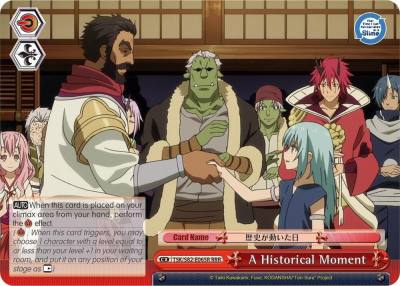 A Historical Moment RRR TSK/S82-E065R RRR That Time I Got Reincarnated as a Slime Vol.2 Card