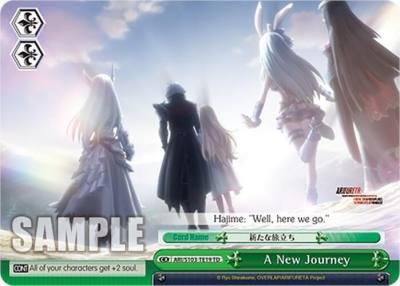 A New Journey ARI/S103-TE19 TD Arifureta: From Commonplace to World's Strongest Card