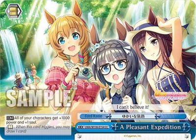 A Pleasant Expedition CC UMA/W106-E154 Umamusume: Pretty Derby Card