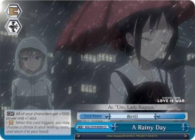 A Rainy Day KGL/S79-E099 CC Kaguya-sama: Love is War Card