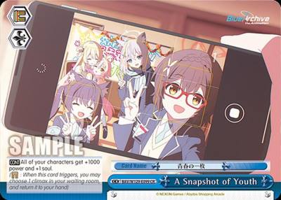 A Snapshot of Youth BAV/W129-E099 Blue Archive The Animation Card