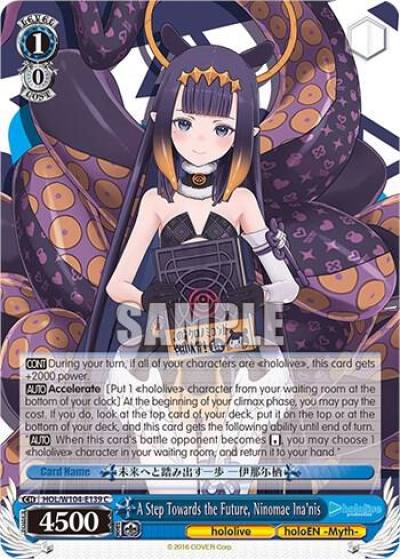 A Step Towards the Future Ninomae Inanis HOL/W104-E139 C hololive production Vol.2 Card