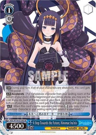 A Step Towards the Future Ninomae Inanis SR HOL/W104-E139S SR hololive production Vol.2 Card
