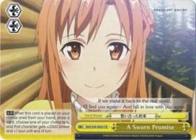 A Sworn Promise SAO/S20-E023 CR Sword Art Online Card