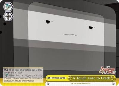 A Tough Case to Crack AT/WX02-037 CC Adventure Time Card