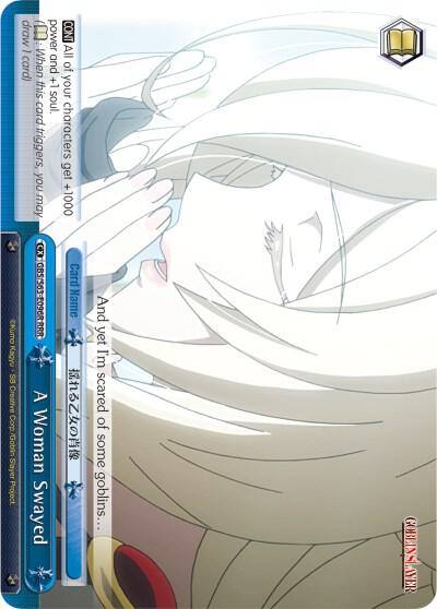 A Woman Swayed RRR GBS/S63-E096R RRR Goblin Slayer Card