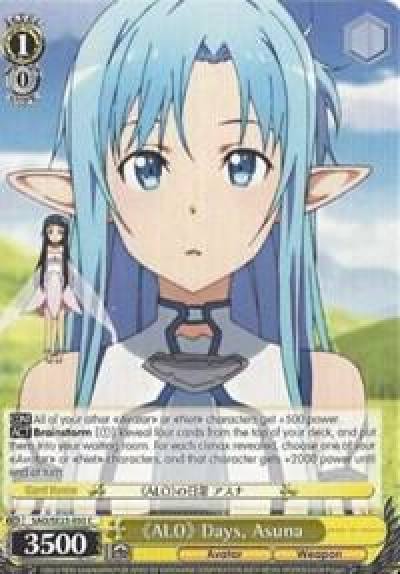 ALO Days Asuna SAO/SE23-E03 C Sword Art Online II Card