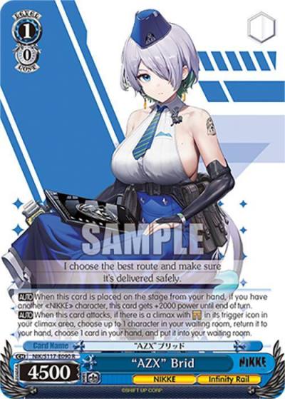 AZX Brid NIK/S117-E090 R GODDESS OF VICTORY: NIKKE Card