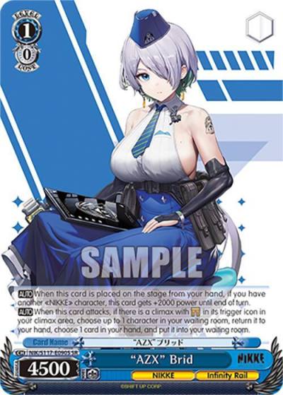 AZX Brid SR NIK/S117-E090S SR GODDESS OF VICTORY: NIKKE Card