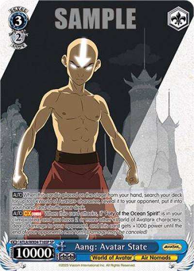 Aang Avatar State SP ATLA/WX04-T16SP SP Avatar: The Last Airbender Card