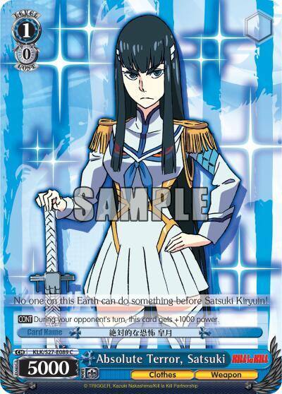 Absolute Terror Satsuki KLK/S27-E089 C KILL la KILL Card