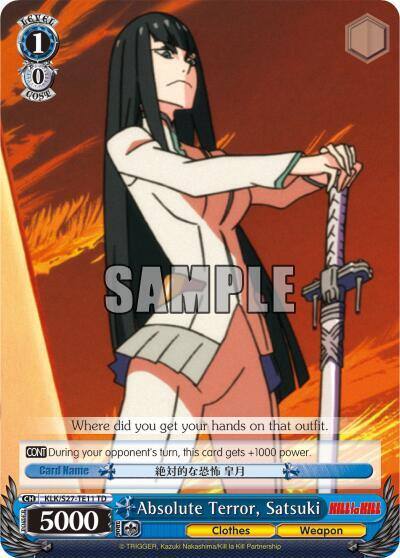 Absolute Terror Satsuki TD KLK/S27-TE11 TD KILL la KILL Card