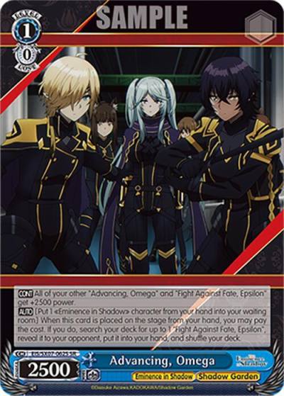Advancing Omega SR EIS/SX07-062S The Eminence in Shadow Card