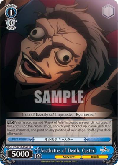 Aesthetics of Death Caster FZ/SC17-E090 RE Fate/Zero Chronicle Set Card