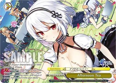 Afternoon Tea PR AZL/S102-E143 PR Azur Lane Card