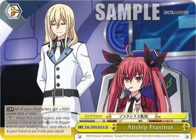 Airship Fraxinus DAL/W99-E023 CR Date A Live Vol.2 Card