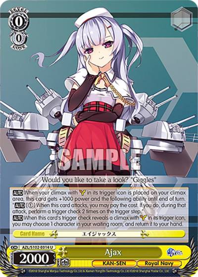 Ajax AZL/S102-E014 U Azur Lane Card