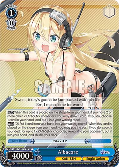Albacore AZL/S102-E129 C Azur Lane Card