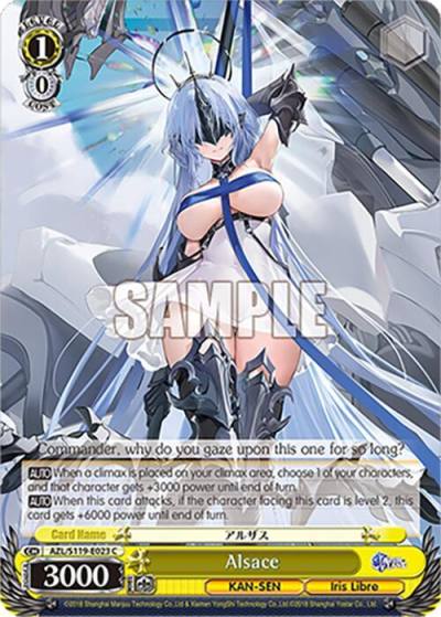 Alsace AZL/S119-E023 C Azur Lane Vol. 2 Card