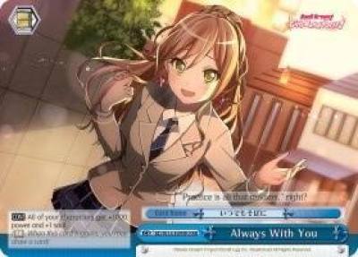 Always With You RRR BD/W54-E099R RRR BanG Dream! Girls Band Party! Card
