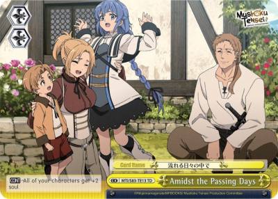 Amidst the Passing Days MTI/S83-TE13 TD Mushoku Tensei: Jobless Reincarnation Card