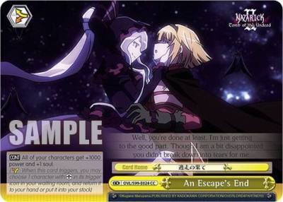 An Escapes End OVL/S99-E024 CC Nazarick: Tomb of the Undead Vol.2 Card