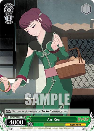 An Ren RWBY/WXE01-15 N RWBY Premium Booster Card