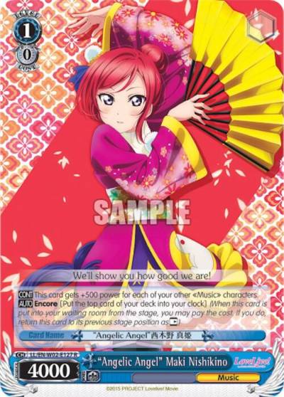 Angelic Angel Maki Nishikino LL/EN-W02-E127 R Love Live! DX Vol.2 Card