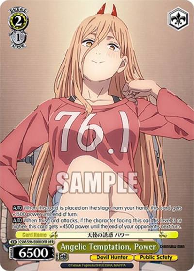 Angelic Temptation Power OFR CSM/S96-E008OFR OFR Chainsaw Man Card