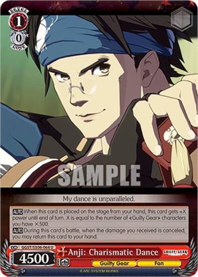 Anji Charismatic Dance GGST/SX06-064 U Guilty Gear -Strive- Card
