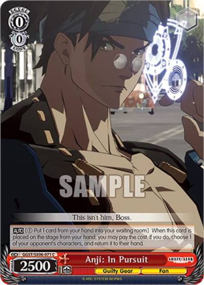 Anji In Pursuit GGST/SX06-071 C Guilty Gear -Strive- Card