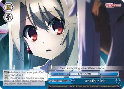 Another Me PI/EN-S04-E082 CR Fate/kaleid liner PRISMA ILLYA DX Card