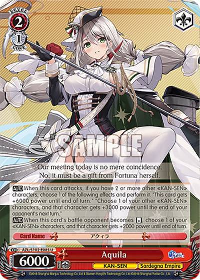 Aquila AZL/S102-E085 U Azur Lane Card