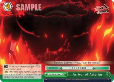 Arrival of Asterius P4/EN-S01-046 CR Persona 4 ver.E Card