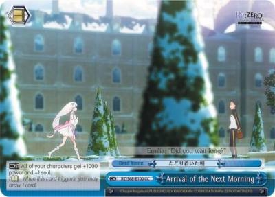 Arrival of the Next Morning RZ/S68-E100 CC Re:ZERO Memory Snow Card