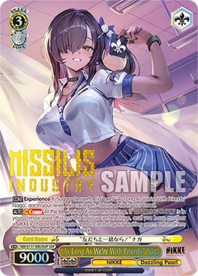 As Long As Were With Friends Naga SSP NIK/S117-E003SSP SSP GODDESS OF VICTORY: NIKKE Card