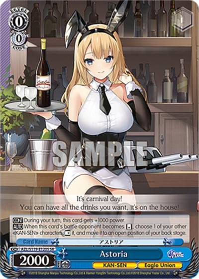 Astoria SR AZL/S119-E120S SR Azur Lane Vol. 2 Card