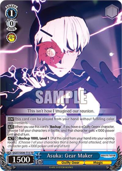 Asuka Gear Maker GGST/SX06-T15 TD Guilty Gear -Strive- Card