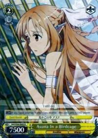 Asuna In a Birdcage SAO/S26-E005 R Sword Art Online Vol.2 Card