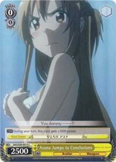 Asuna Jumps to Conclusions SAO/S20-E015 C Sword Art Online Card