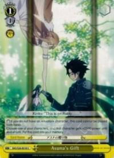Asunas Gift SAO/S26-E018 U Sword Art Online Vol.2 Card